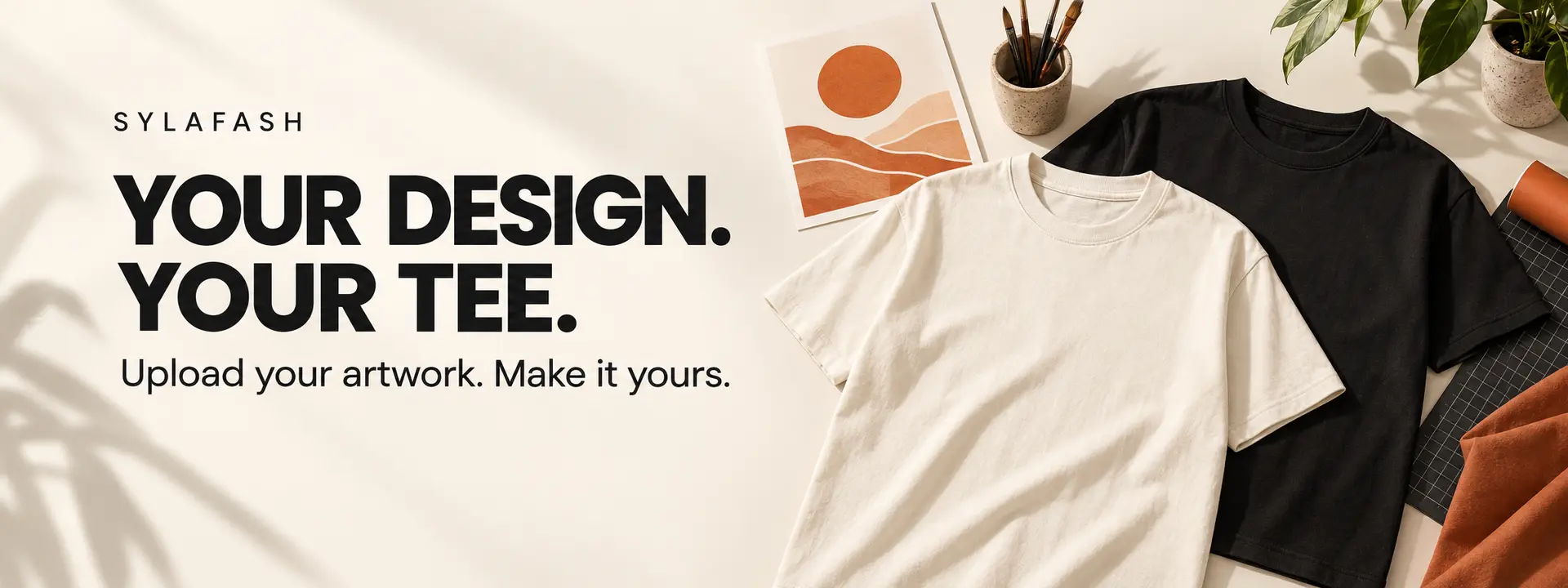 Custom T-shirts from SylaFash: Upload your artwork and make it yours.