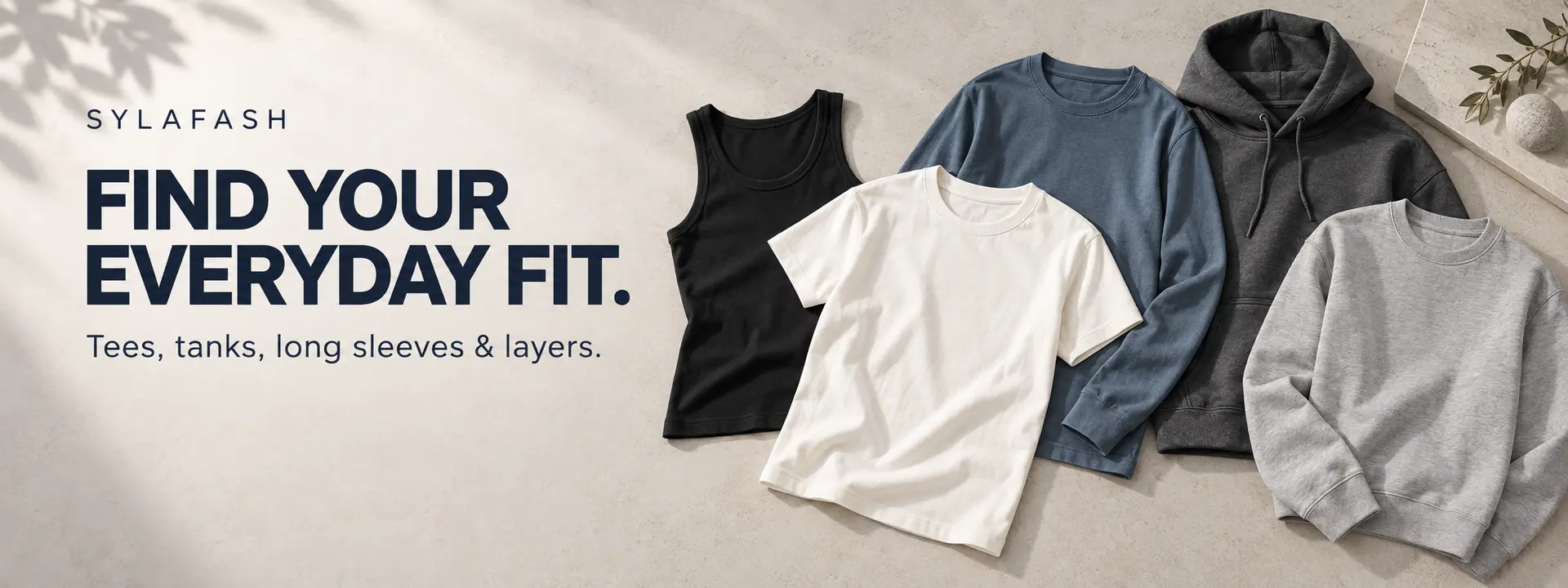 SylaFash tees, tanks, long sleeves, hoodies and sweatshirts: Find your everyday fit.
