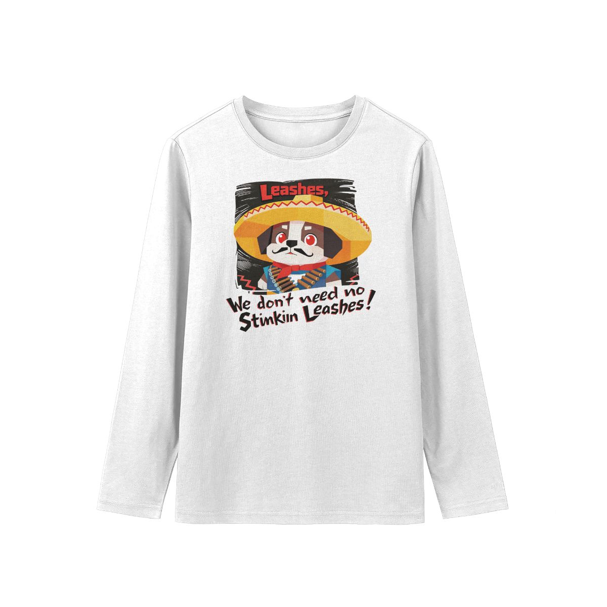 Funny Coboy Dog Western Style T-shirt