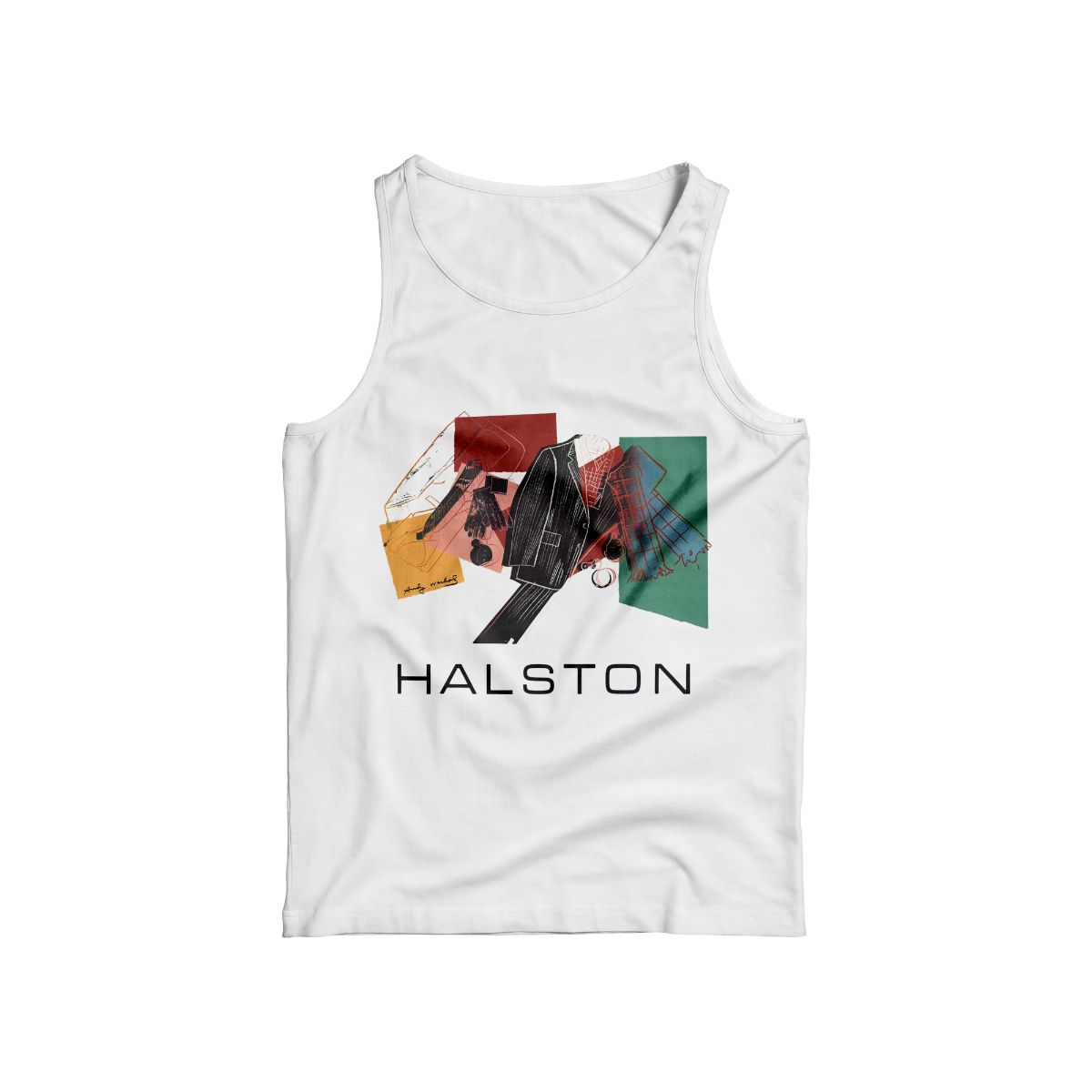Retro Halston Fashion Graphic T-Shirt Vintage Designer Art Tee Unisex