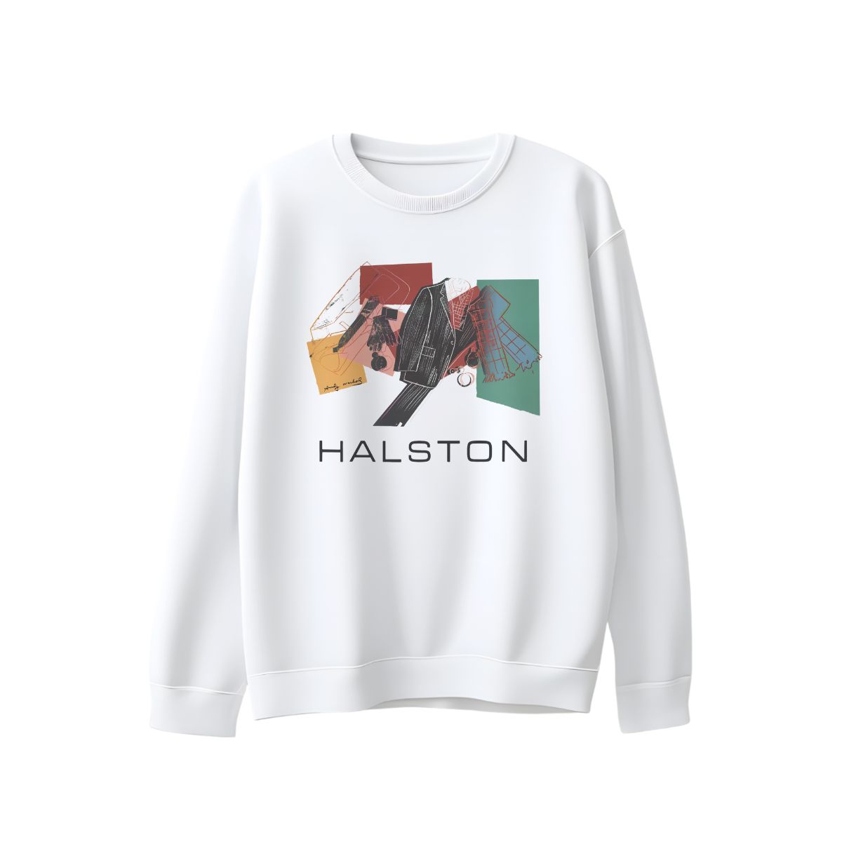 Retro Halston Fashion Graphic T-Shirt Vintage Designer Art Tee Unisex