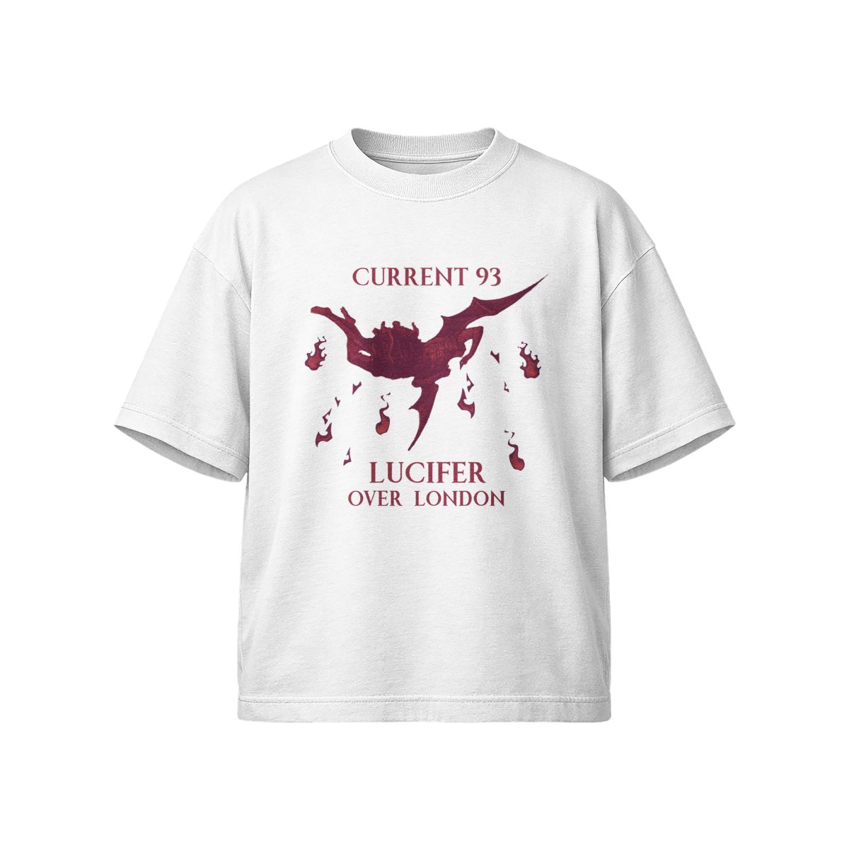 Current 93 Lucifer Over London Vintage Band T-Shirt Dark Gothic Graphic Tee
