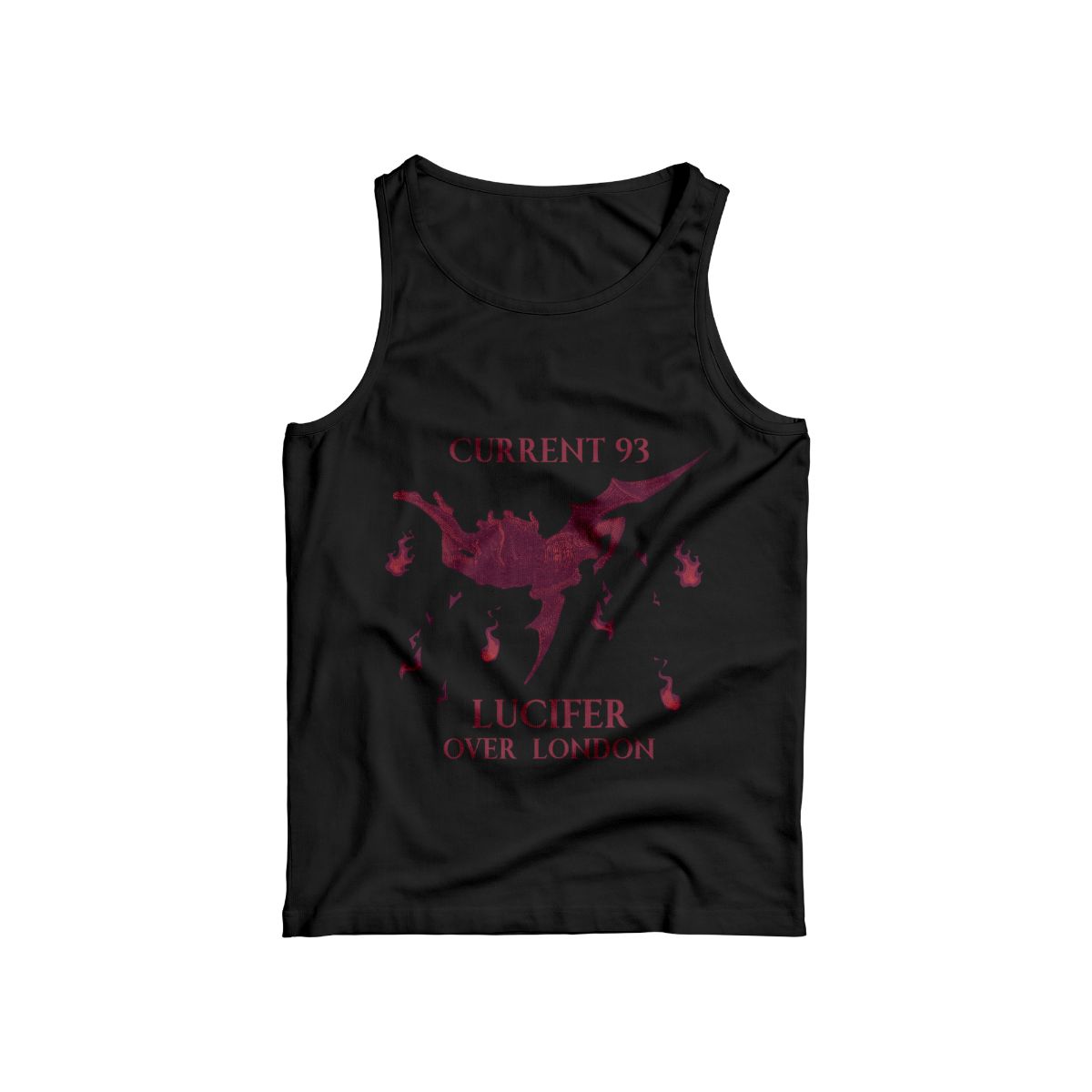 Current 93 Lucifer Over London Vintage Band T-Shirt Dark Gothic Graphic Tee