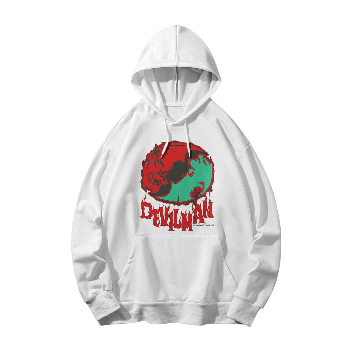 Vintage Devilman Anime Graphic T-Shirt Retro Manga Demon Streetwear Unisex Tee