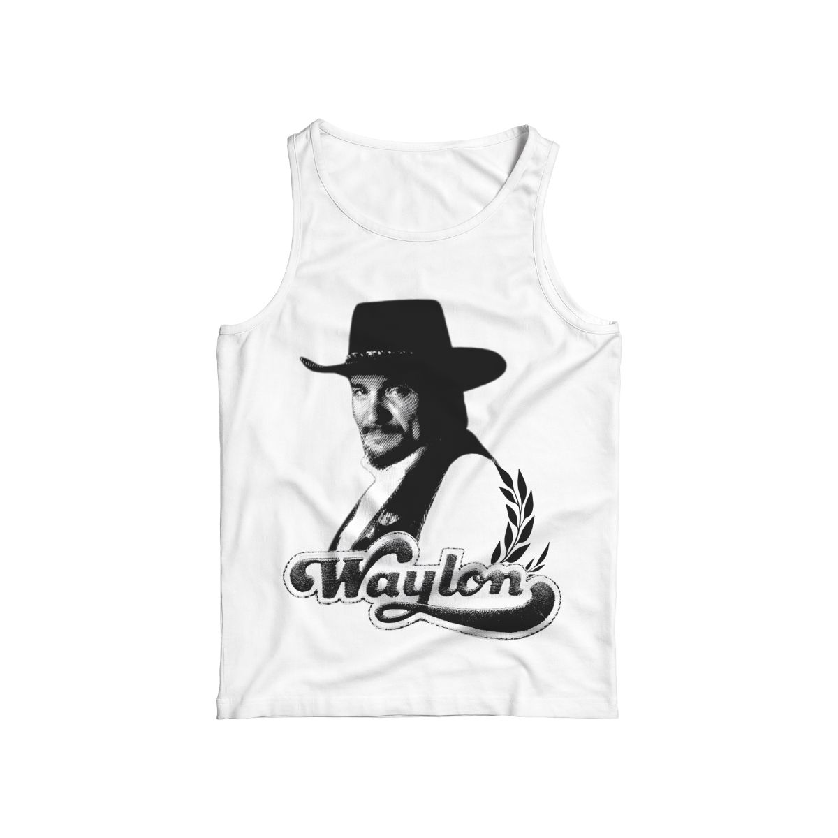 Waylon Jennings Vintage Country Music Graphic T-Shirt  