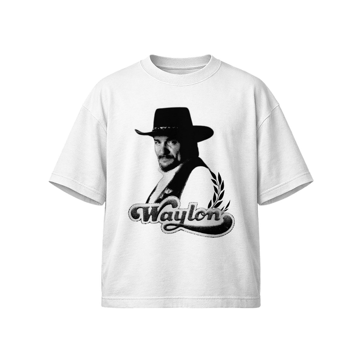 Waylon Jennings Vintage Country Music Graphic T-Shirt  