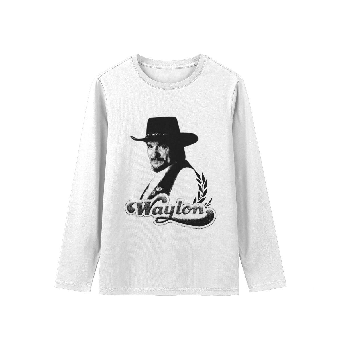 Waylon Jennings Vintage Country Music Graphic T-Shirt  
