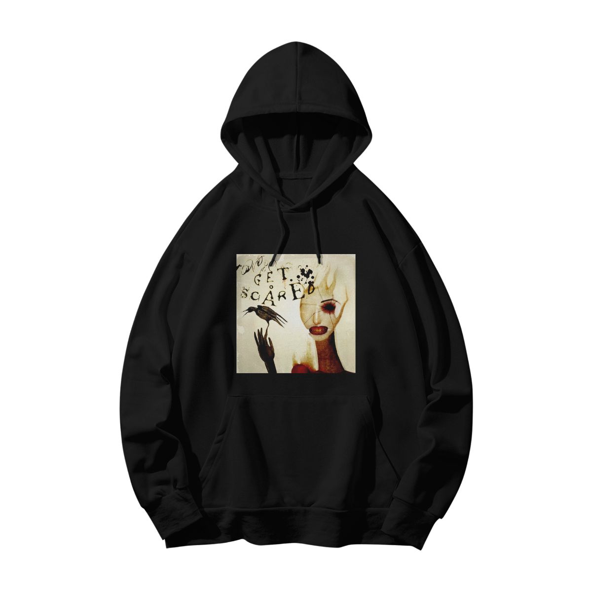 Get Scared Band Vintage Rock Graphic T-Shirt