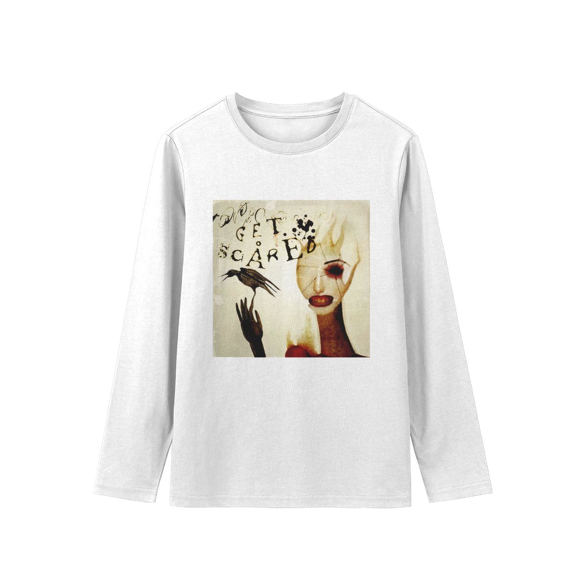 Get Scared Band Vintage Rock Graphic T-Shirt