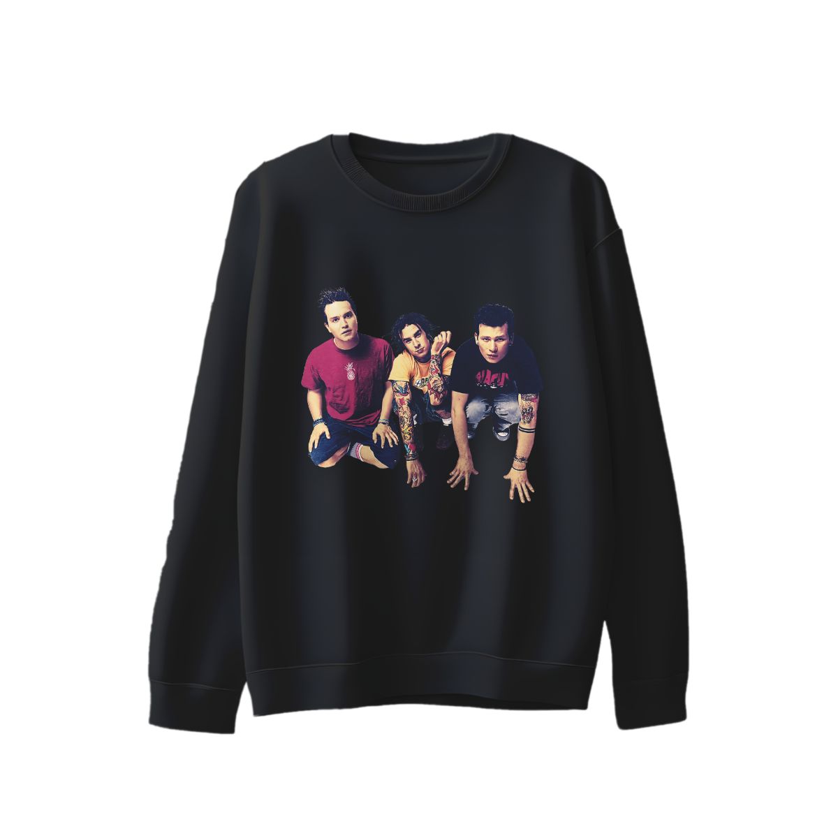 Vintage Punk Rock Graphic T-Shirt – Retro Alternative Band Style Streetwear Tee