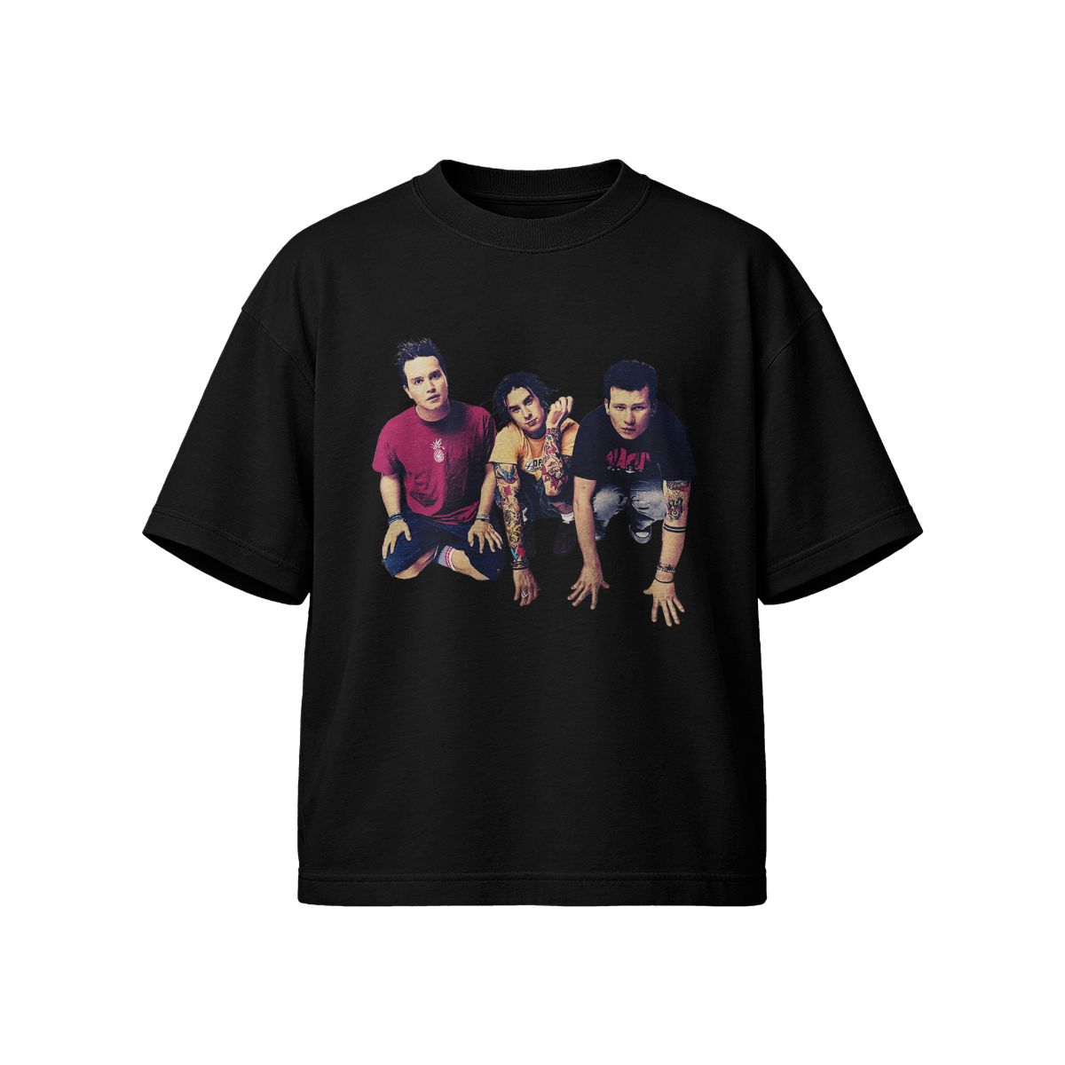 Vintage Punk Rock Graphic T-Shirt – Retro Alternative Band Style Streetwear Tee