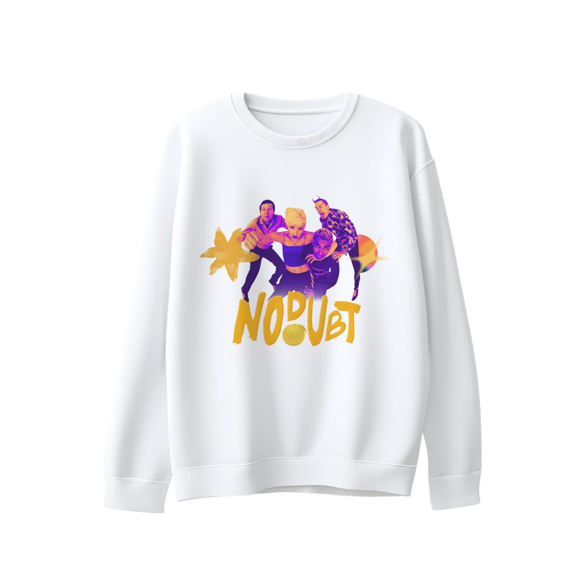 Vintage Ska Punk "No Doubt"  Band T-Shirt – 90s Retro Music Graphic Tee