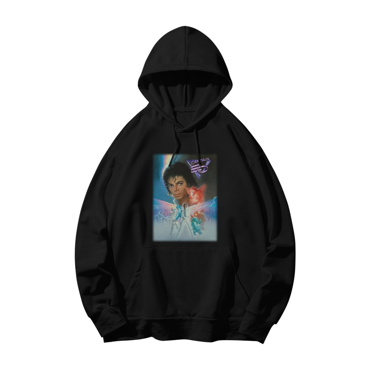 Retro Captain EO Movie Graphic T-Shirt – 80s Sci-Fi Vintage Style Unisex Tee