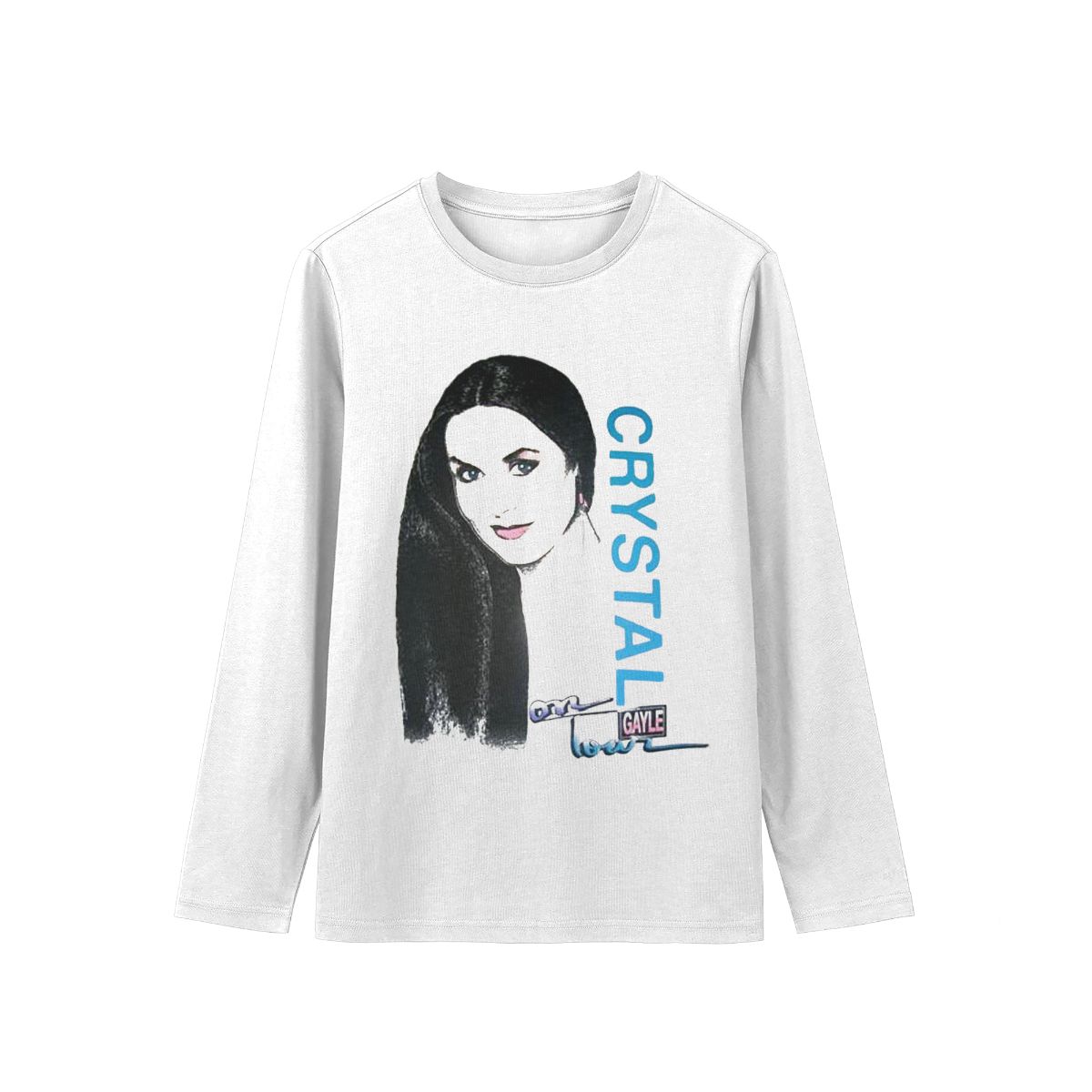 "Crystal Gayle" Vintage Country Music Graphic T-Shirt – Retro Singer Style Unisex Tee