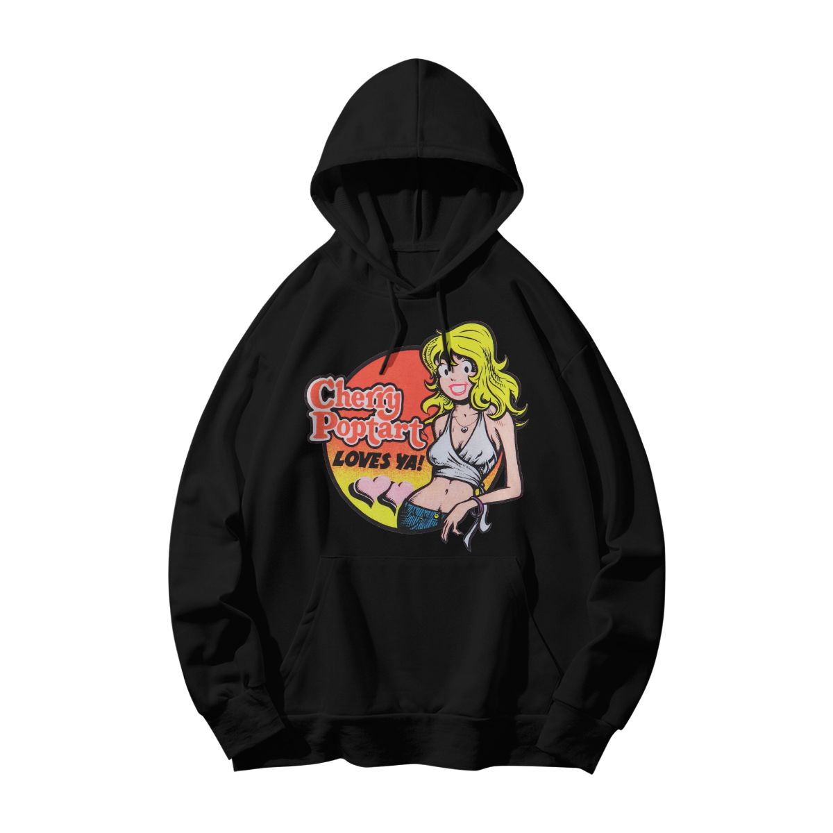 Retro Cartoon Girl Graphic T-Shirt – Vintage Pop Art  Tee