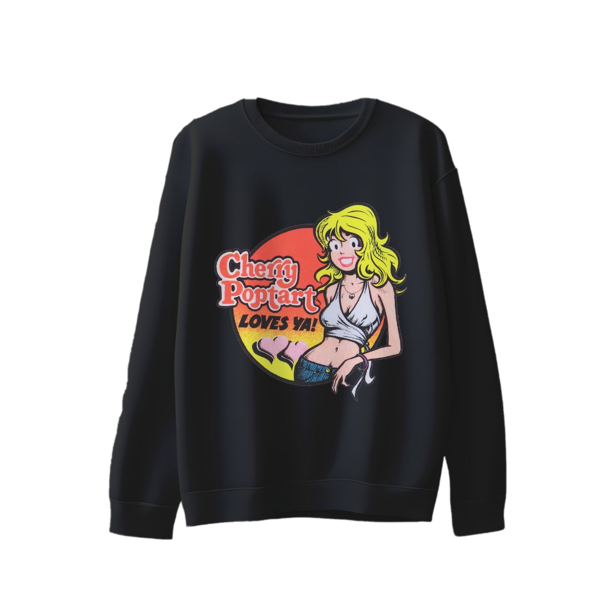 Retro Cartoon Girl Graphic T-Shirt – Vintage Pop Art  Tee