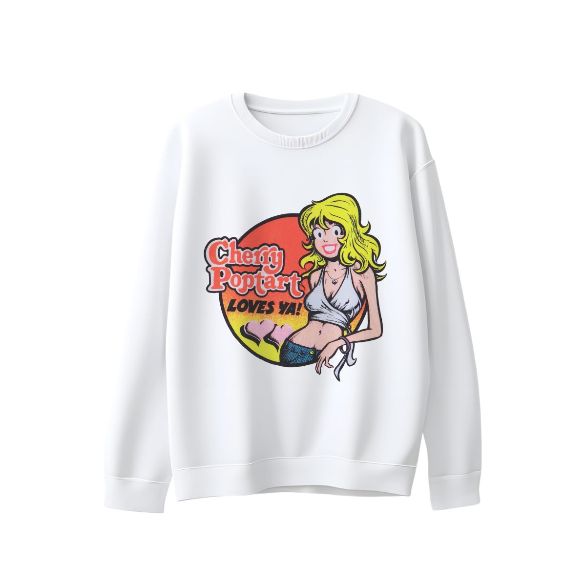 Retro Cartoon Girl Graphic T-Shirt – Vintage Pop Art  Tee