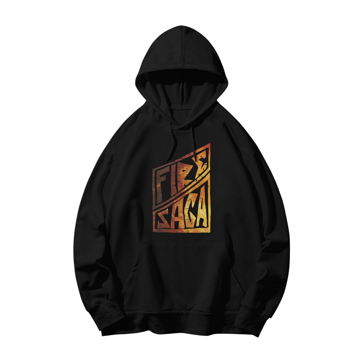 Flame Aesthetic T-Shirt – Abstract Fire Saga Graphic Streetwear Tee