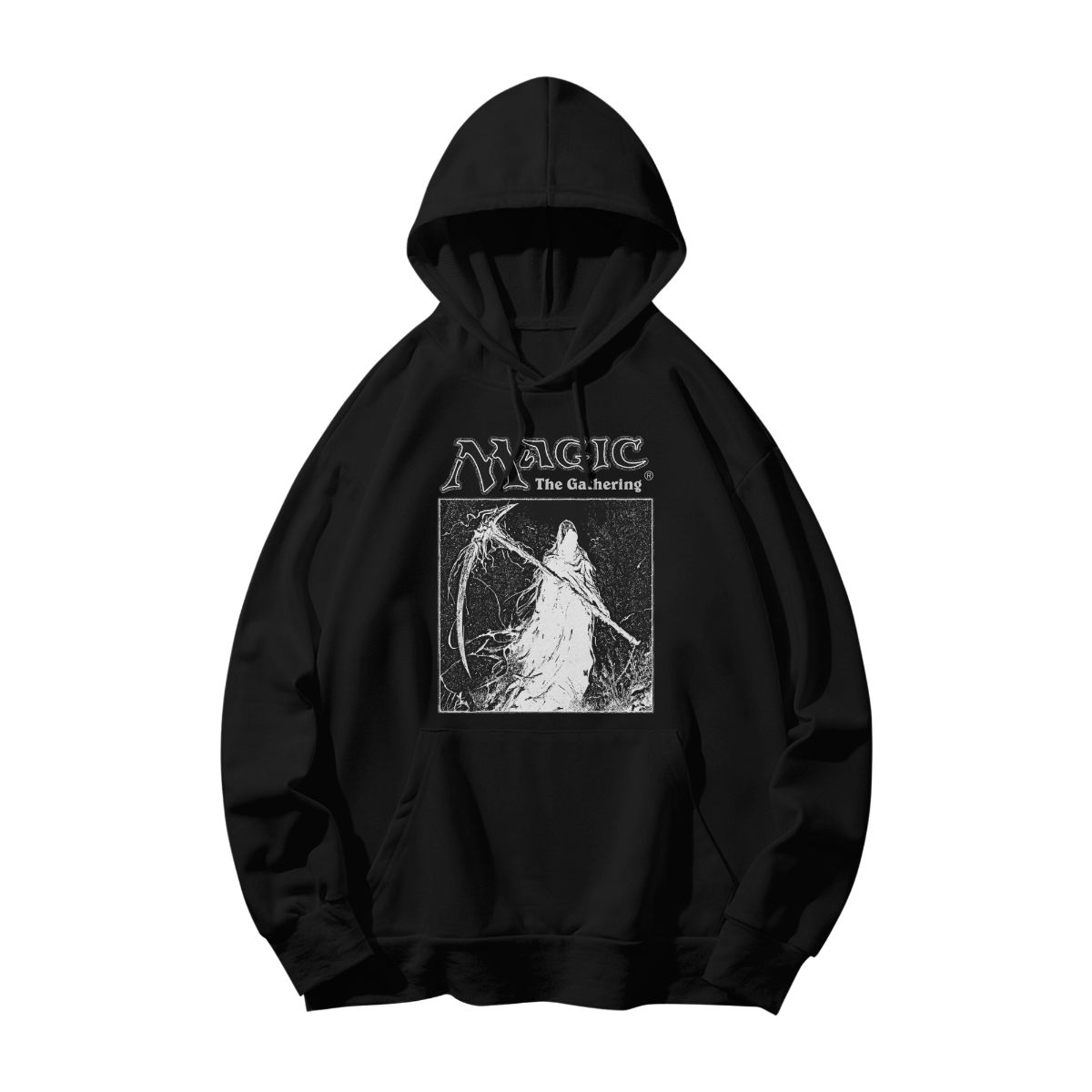 Magic The Gathering Dark Fantasy Graphic T-Shirt – Vintage Gothic Style Tee