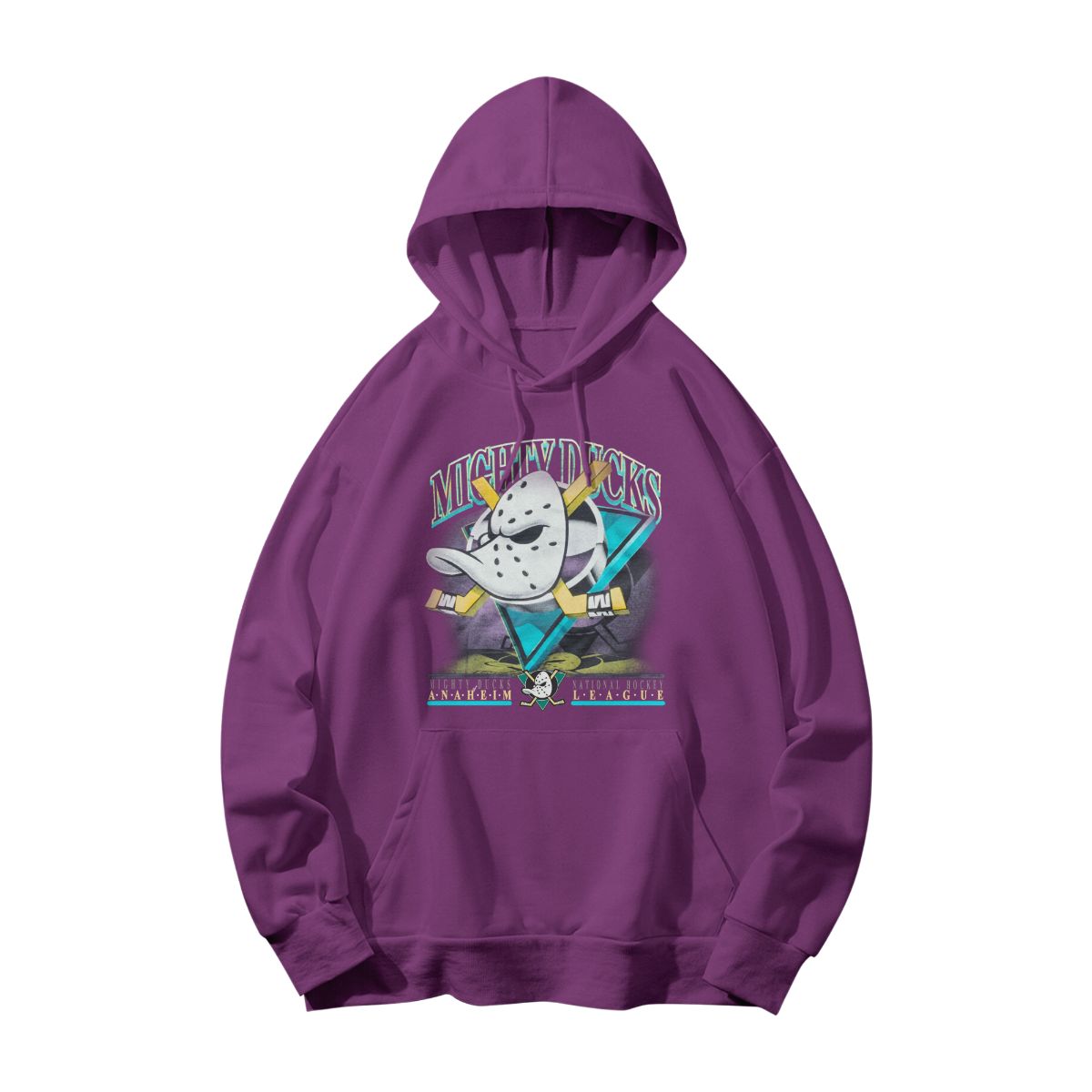 Mighty Ducks Hockey Vintage Graphic T-Shirt – Retro Sports NHL Style Tee