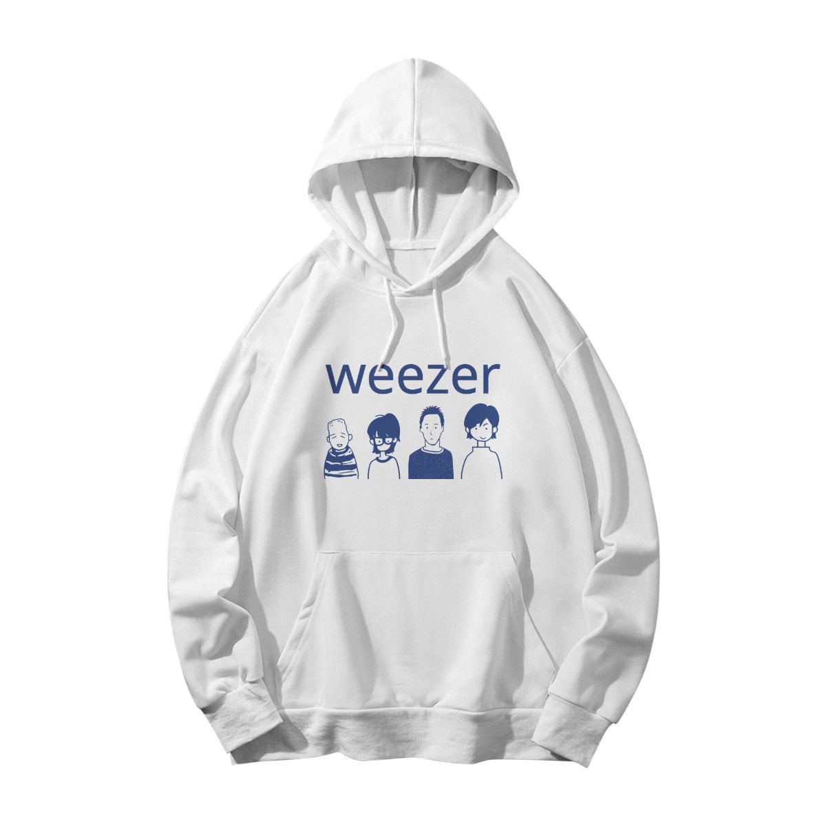 Legendary Weezer Graphic T-Shirt – Distressed Retro Template Design Tee