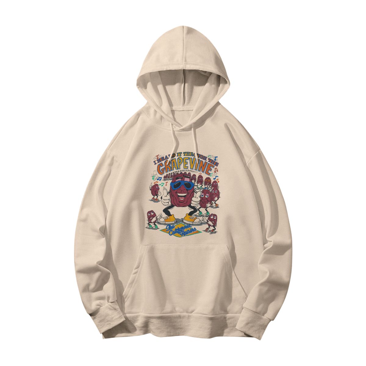 The California Raisins Grapevine Graphic T-Shirt – Retro Cartoon Vintage Tee