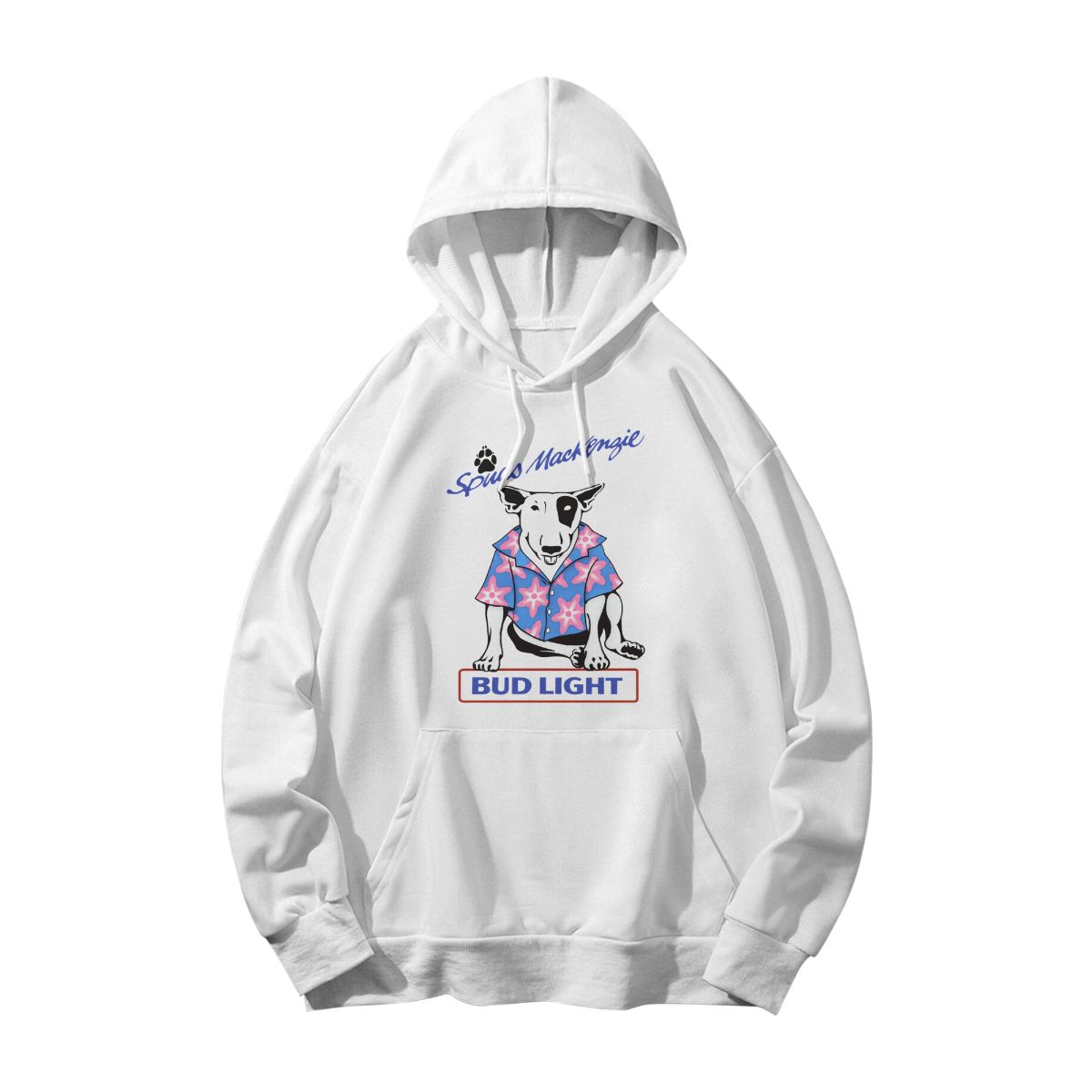 Spuds MacKenzie Bud Light Vintage Graphic T-Shirt – Retro Party Dog Tee