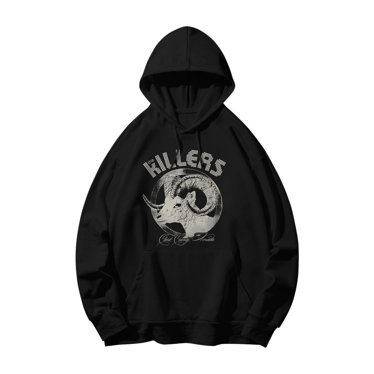 Vintage Desert Ram Skull T-Shirt – The Killers Western Graphic Retro Tee