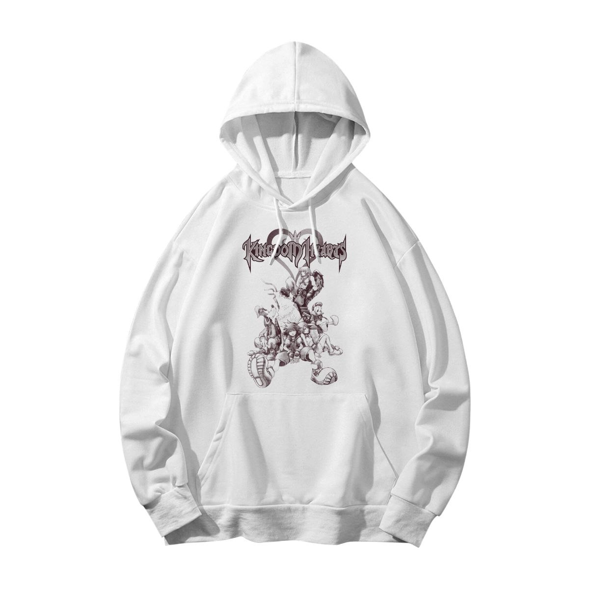 Kingdom Hearts Graphic T-Shirt – Classic Gaming Anime Streetwear Tee