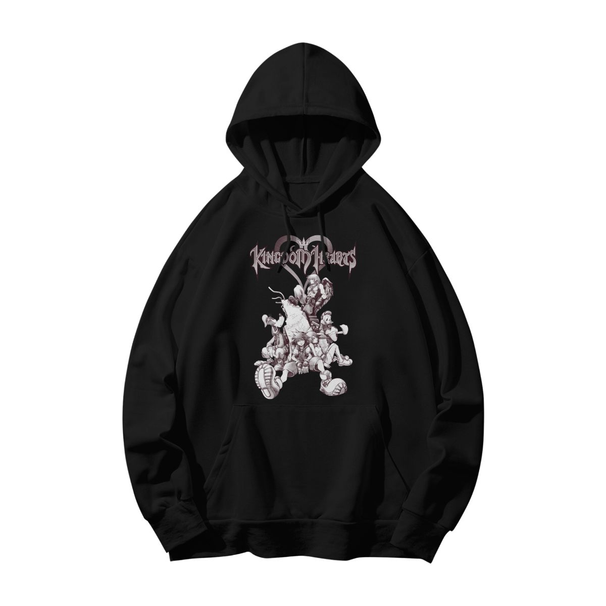 Kingdom Hearts Graphic T-Shirt – Classic Gaming Anime Streetwear Tee