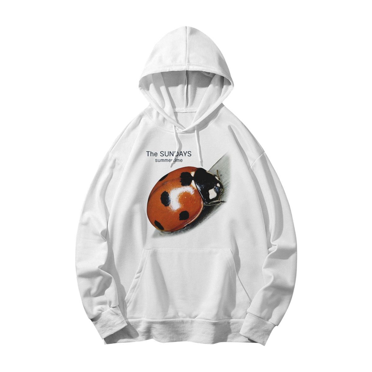 The Sundays Summertime Ladybug – Minimal Indie Nature Graphic Tee