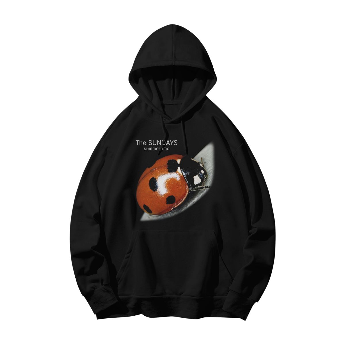 The Sundays Summertime Ladybug – Minimal Indie Nature Graphic Tee