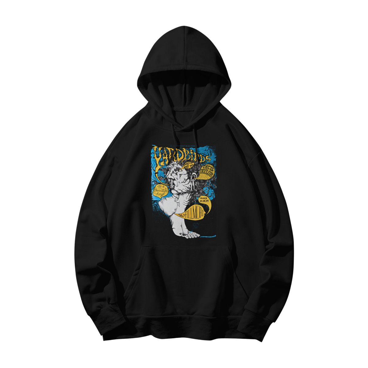 The Yardbirds Vintage Poster Shirt – Psychedelic Rock Band Tee