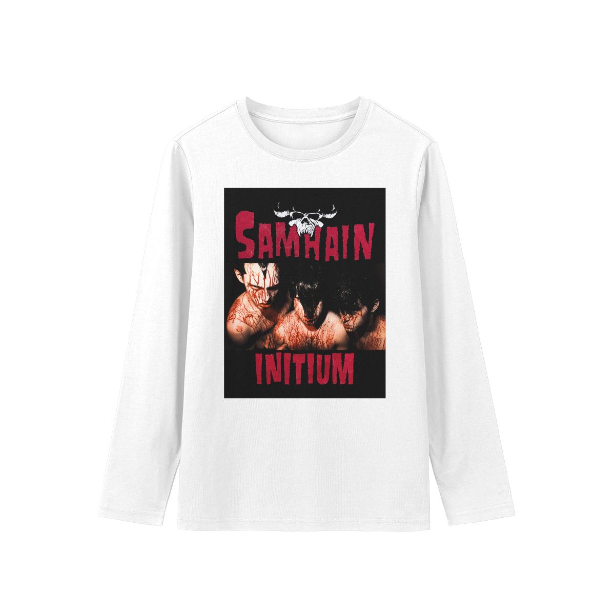 Samhain Initium Black Metal T-Shirt – Dark Gothic Horror Graphic Tee for Men & Women