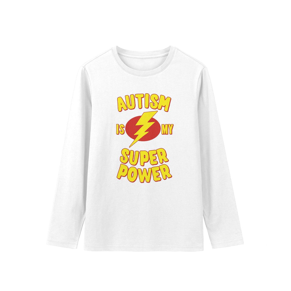 Autism Is My Superpower T-Shirt – Awareness Graphic Tee with Lightning Bolt