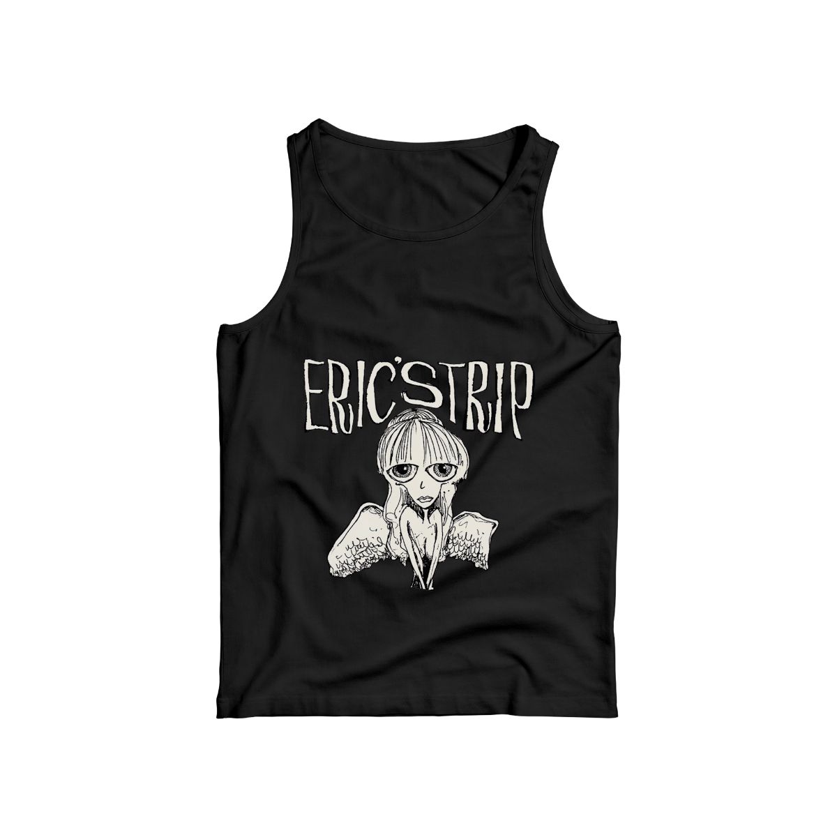 Eric’s Strip Graphic T-Shirt – Abstract Dark Art Vintage Style Tee