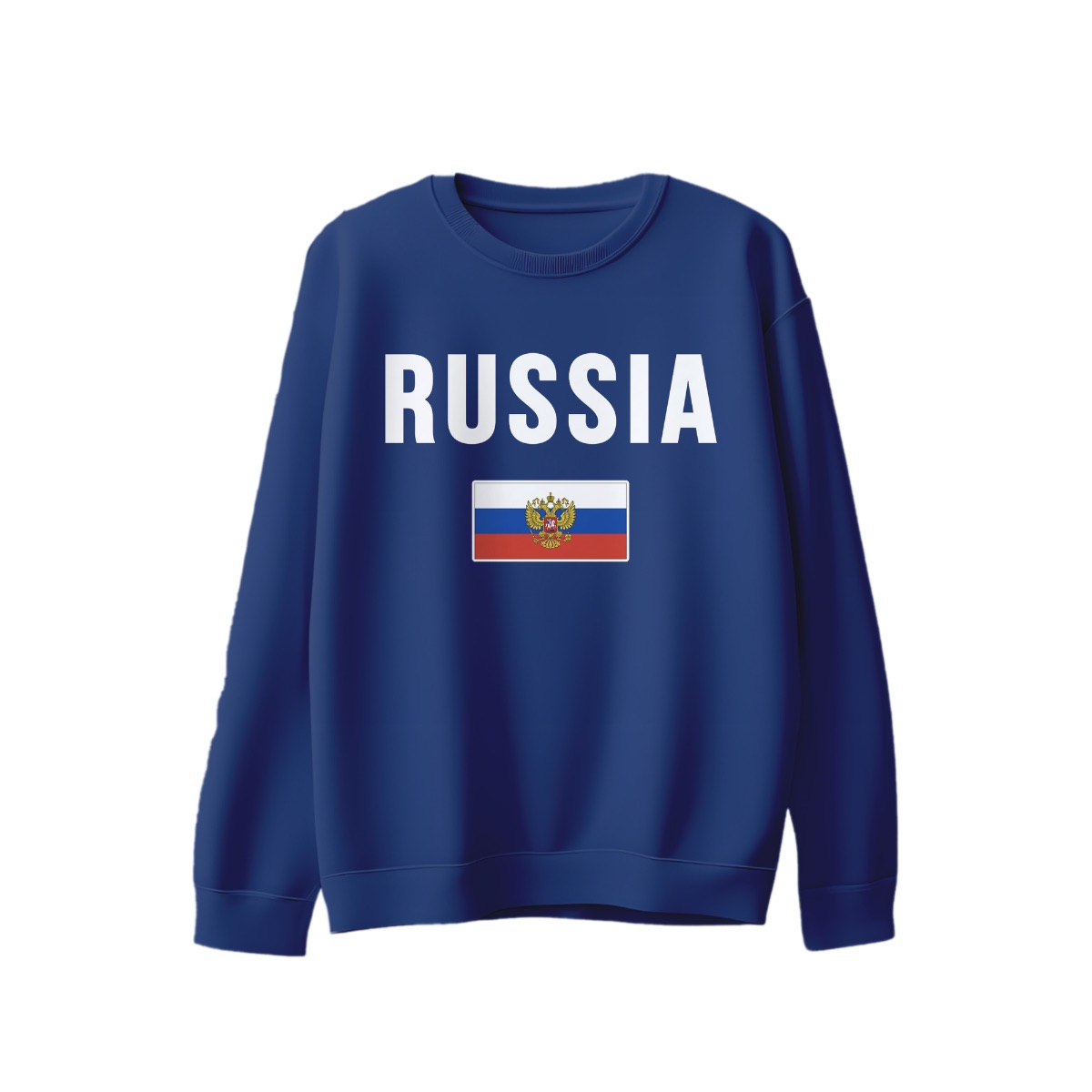 Russia Flag T-Shirt – Minimalist Typography Graphic Tee, Russian Pride Streetwear Shirt