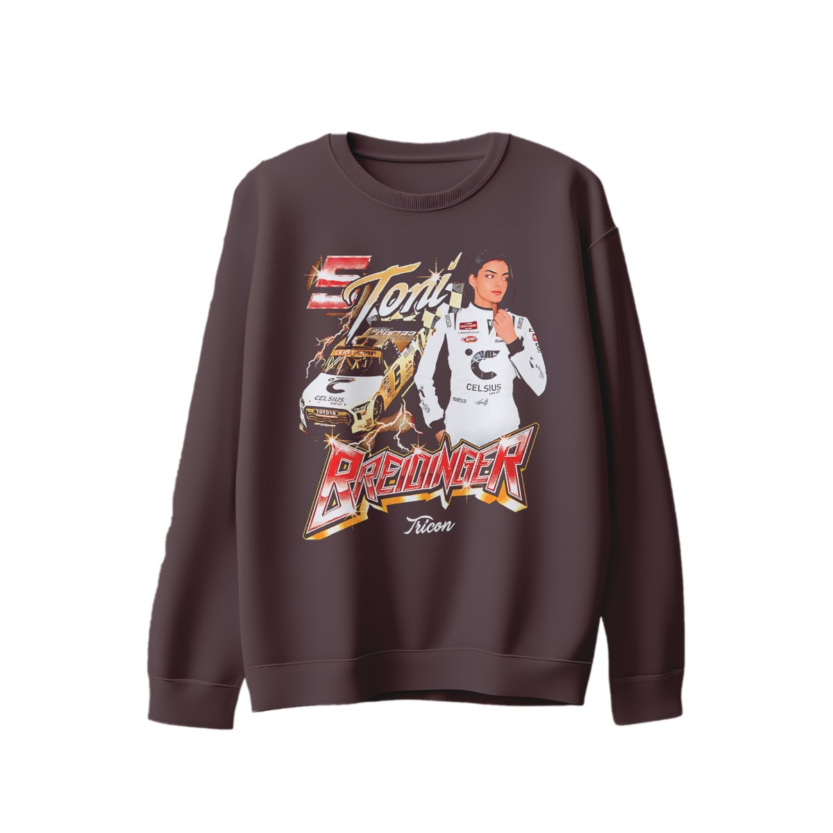 Toni Breidinger Racing T-Shirt – Motorsport Graphic Tee, NASCAR Style Streetwear Shirt