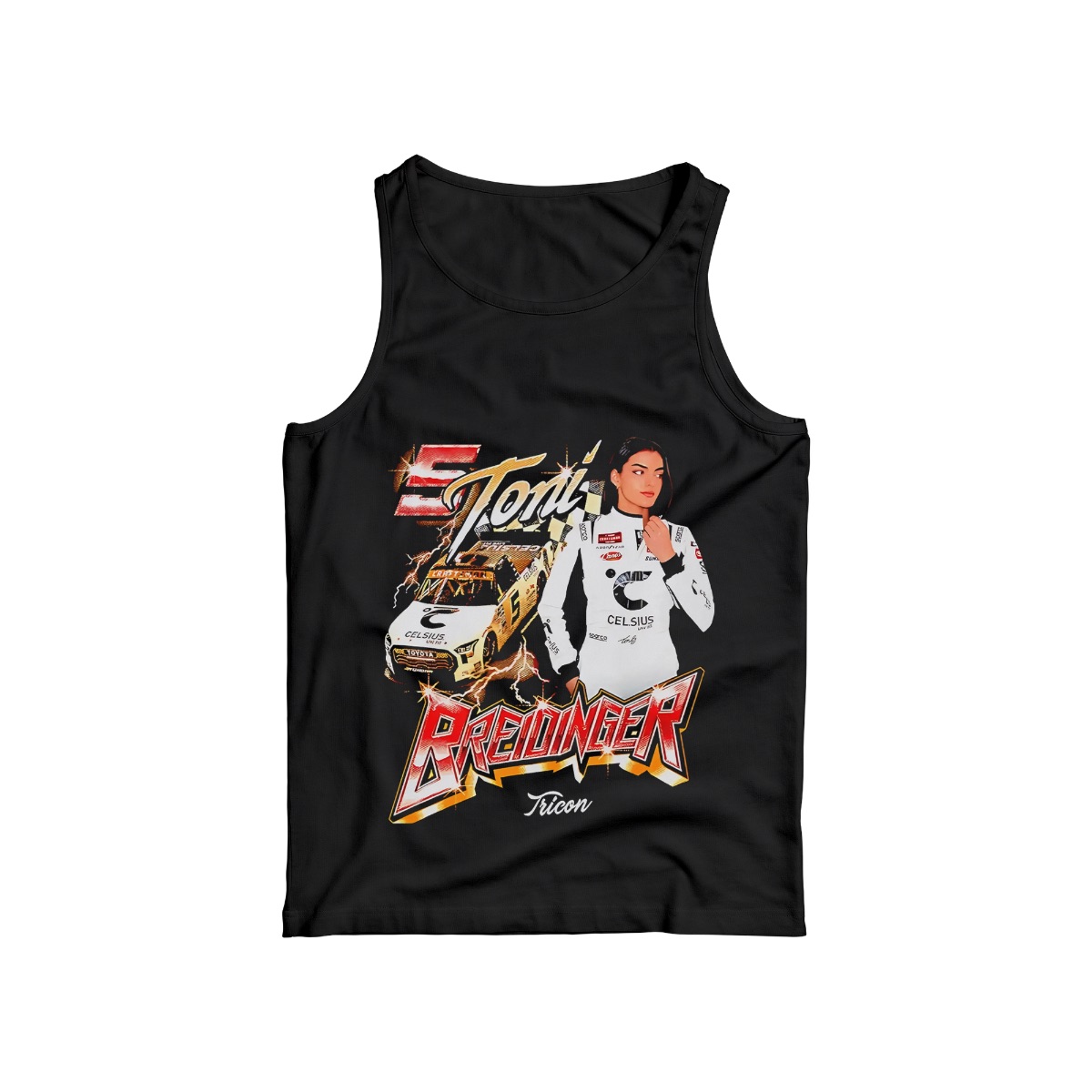 Toni Breidinger Racing T-Shirt – Motorsport Graphic Tee, NASCAR Style Streetwear Shirt