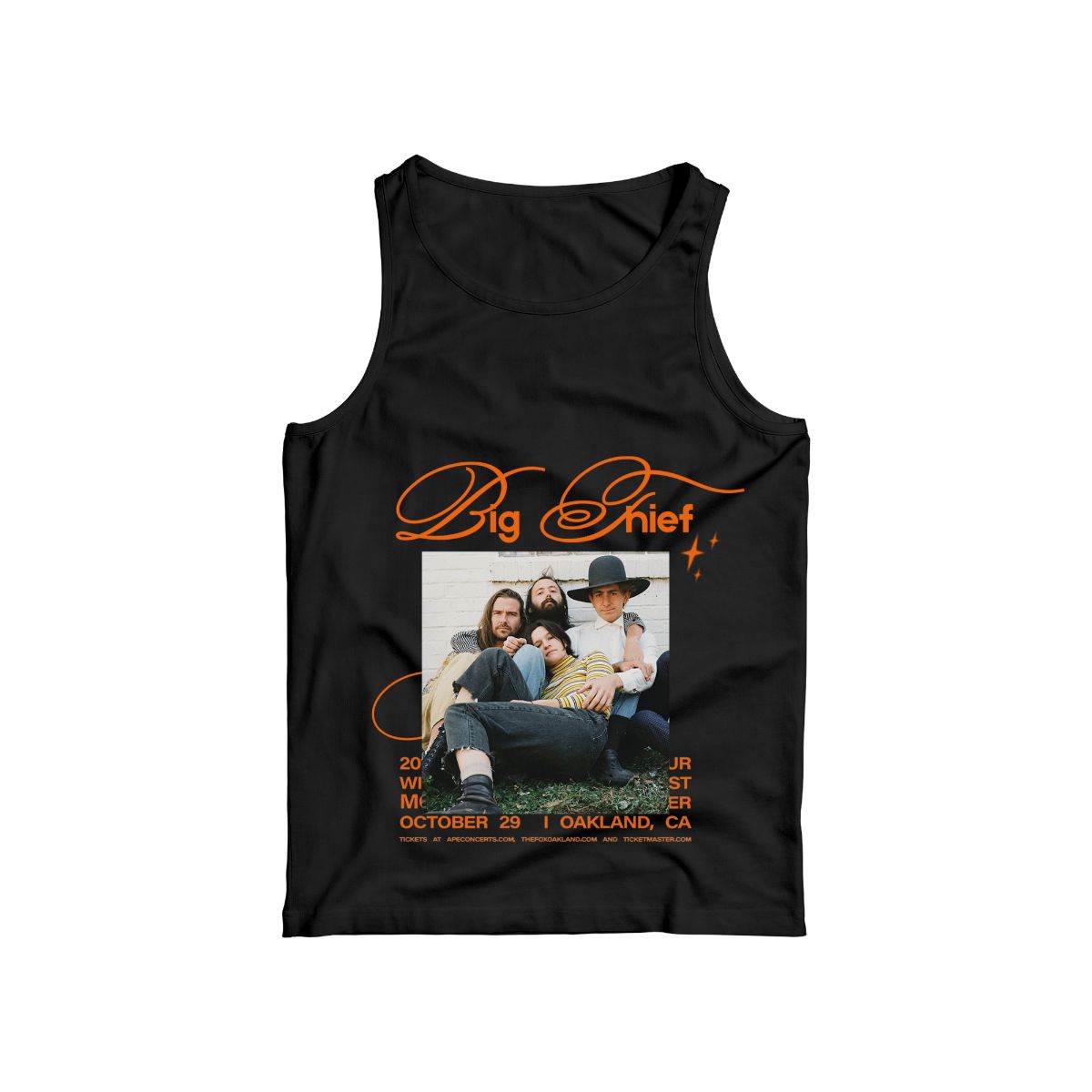 Big Thief Tour Poster T-Shirt – Indie Folk Band Vintage Concert Tee