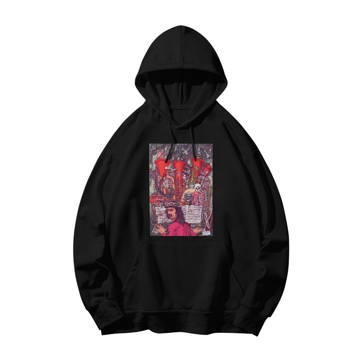 Frank Zappa Inspired Graphic T-Shirt – Vintage Music Art Tee, Experimental Rock Shirt