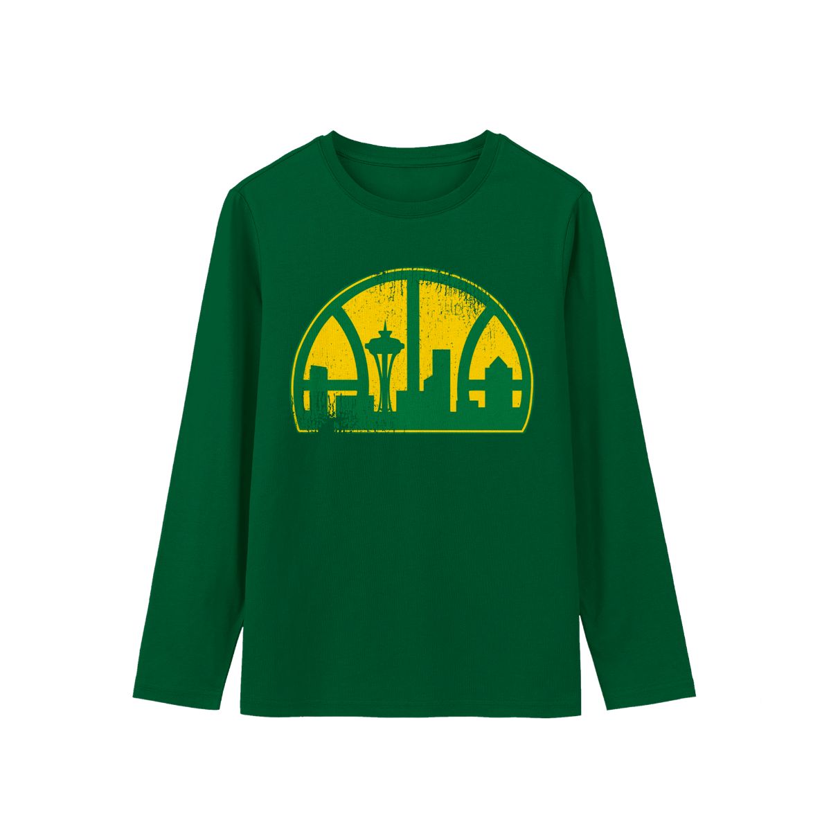 Seattle Skyline Vintage T-Shirt – Retro Cityscape Graphic Tee