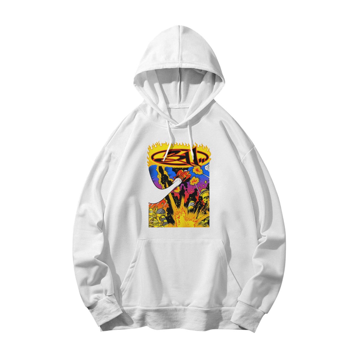 311 Inspired Graphic T-Shirt – Retro Explosion Art Rock Tee