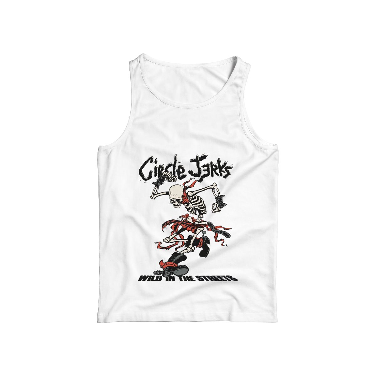 Circle Jerks Skeleton Punk T-Shirt – Wild in the Streets Graphic Tee