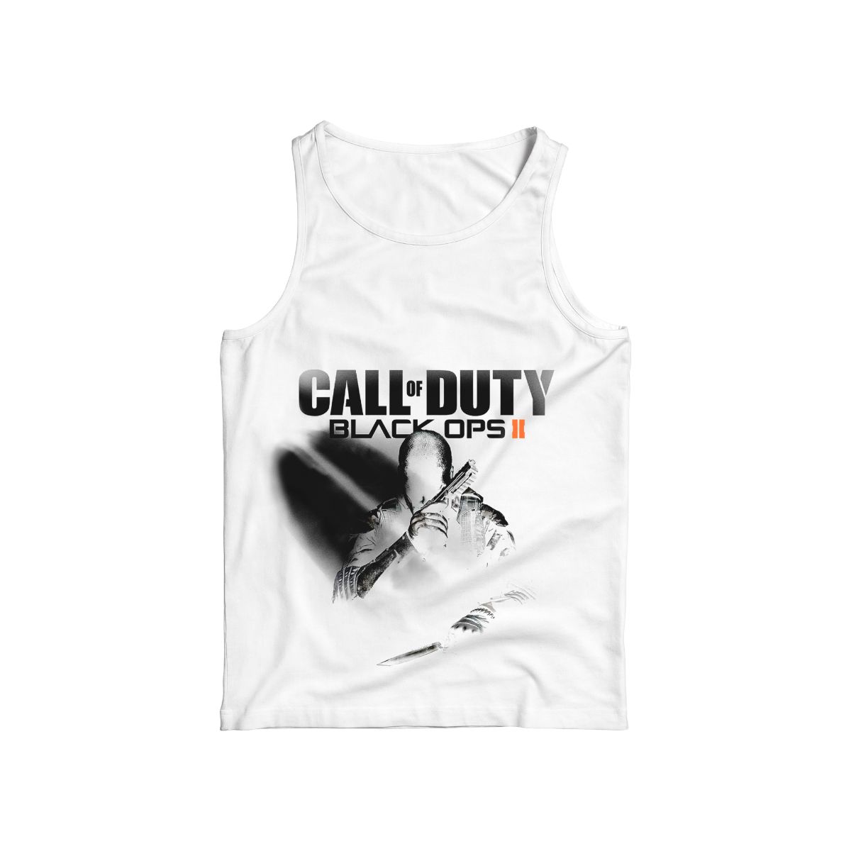 Call of Duty Black Ops II Gamer T-Shirt – Tactical Shooter Graphic Tee