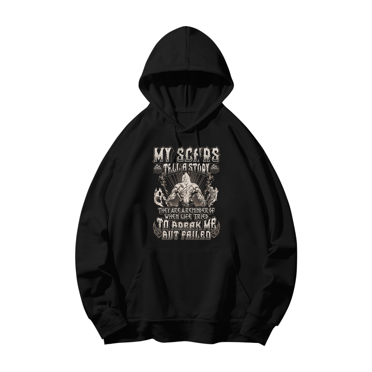 My Scars Tell a Story Graphic T-Shirt – Vintage Warrior Streetwear Tee