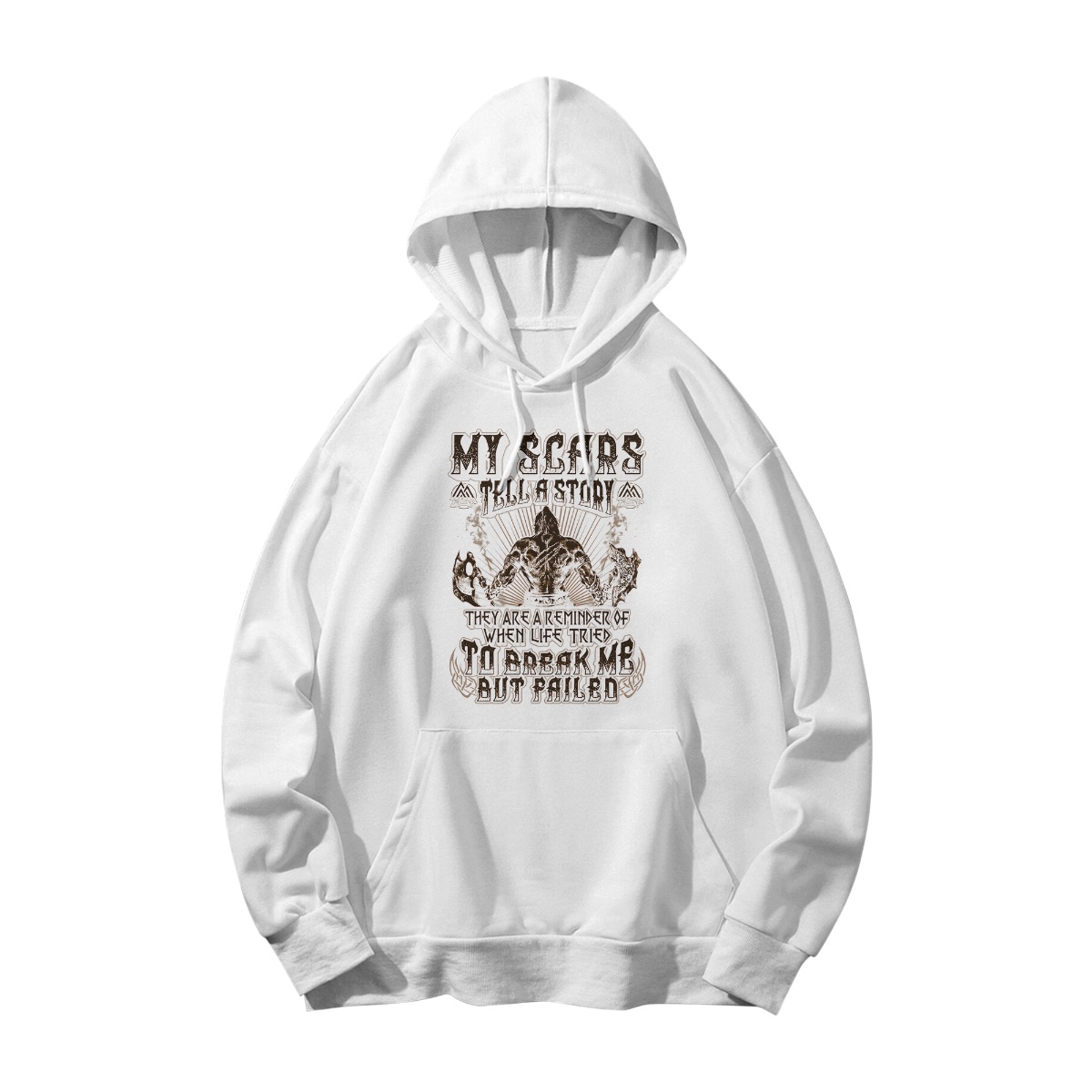 My Scars Tell a Story Graphic T-Shirt – Vintage Warrior Streetwear Tee