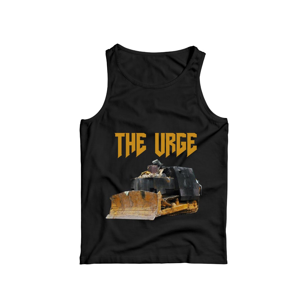 The Urge Graphic T-Shirt – Industrial Bulldozer Streetwear Heavy Graphic Tee