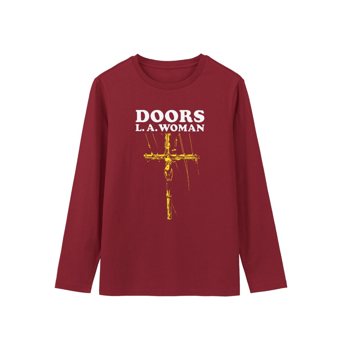 Vintage Rock Tribute T-Shirt –  DOORS L.A. Woman Inspired Classic Rock Tee