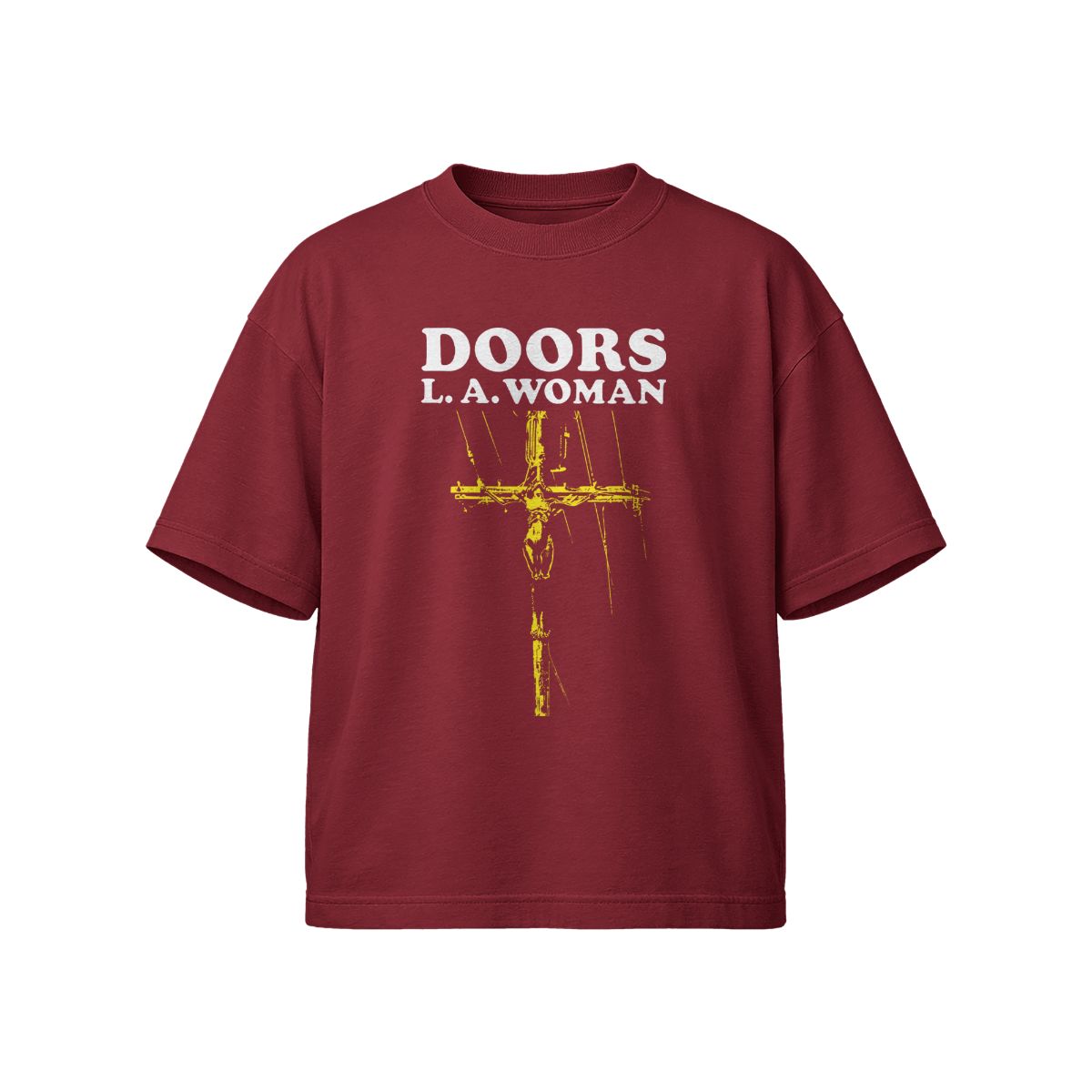 Vintage Rock Tribute T-Shirt –  DOORS L.A. Woman Inspired Classic Rock Tee